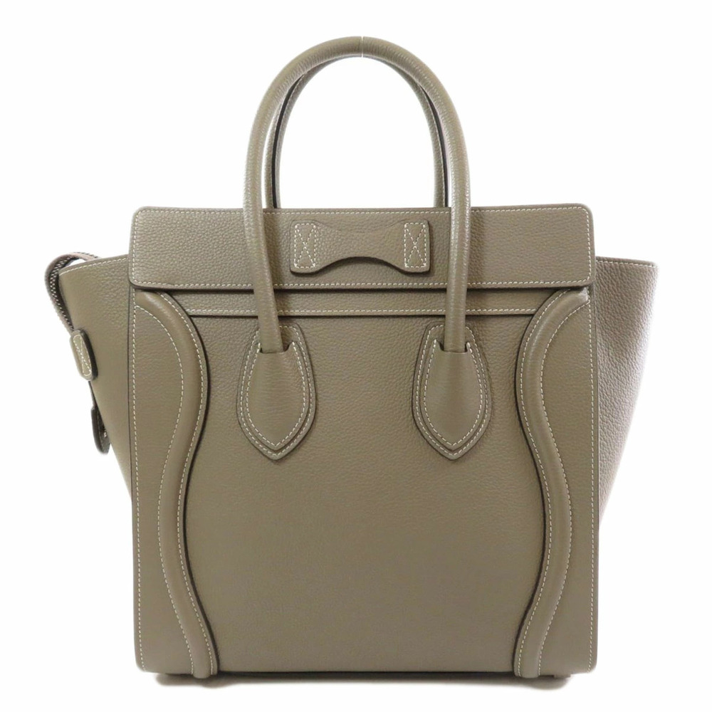 Celine Luggage 2way Leather Handbag Calfskin - Picture 2 of 11